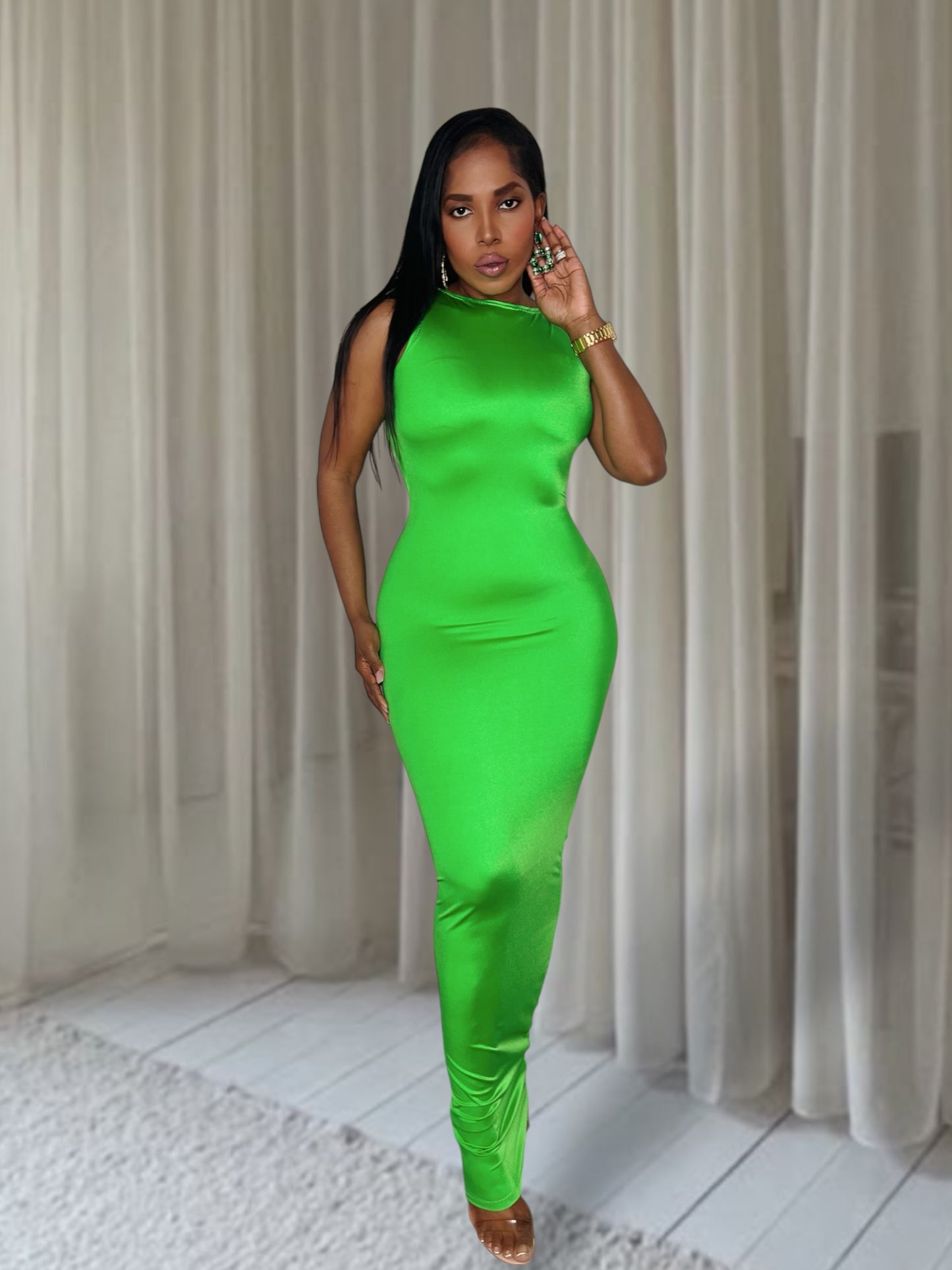 Jodi dress 'green'