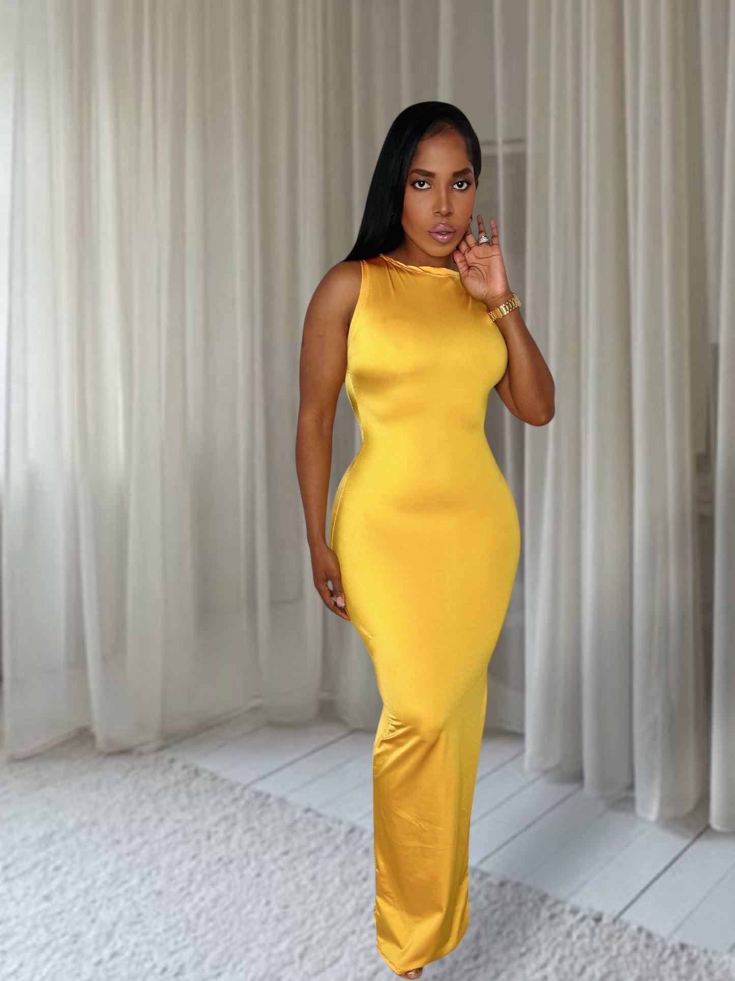 Jodi dress 'sun'