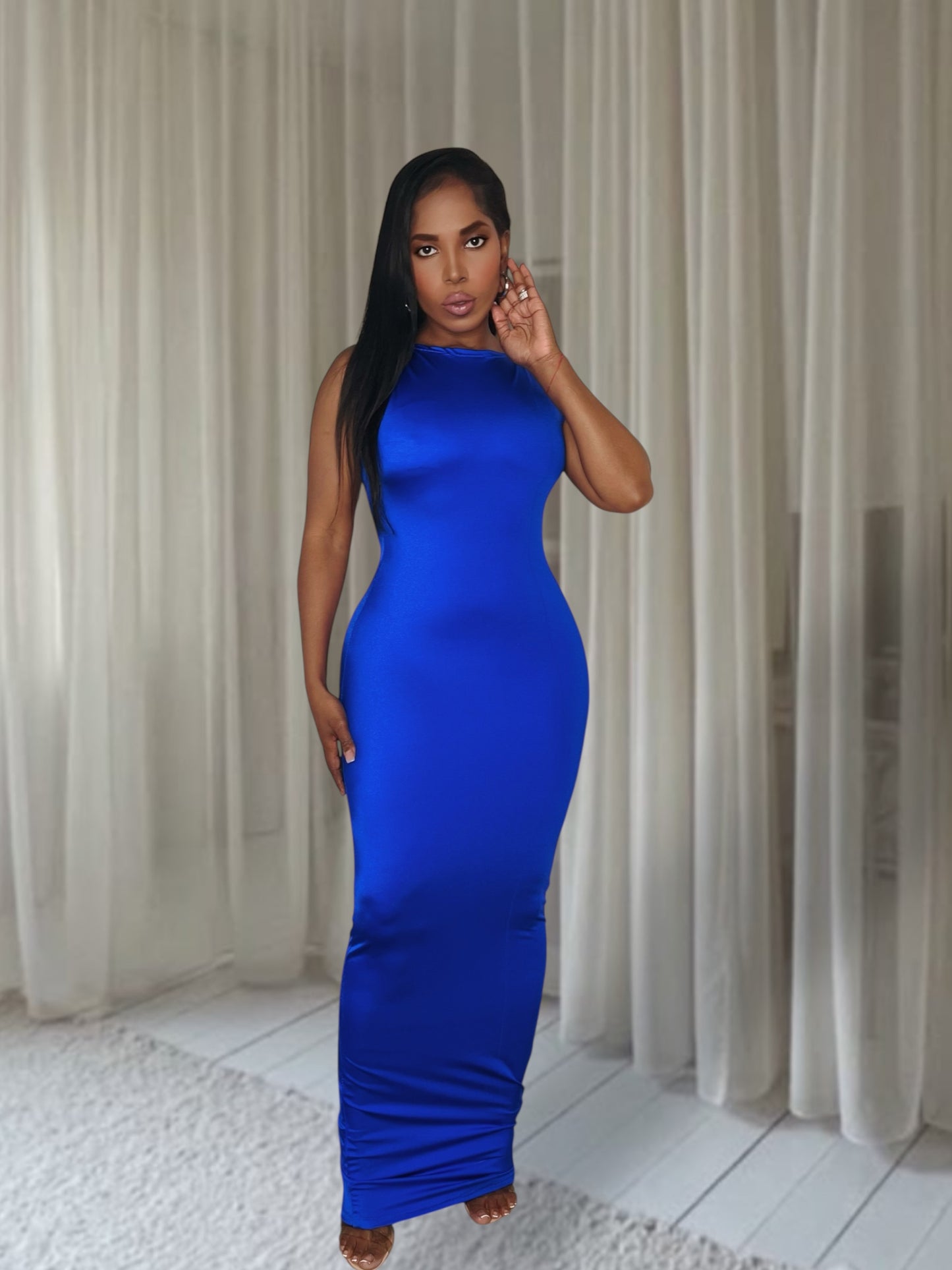 Jodi dress 'river'